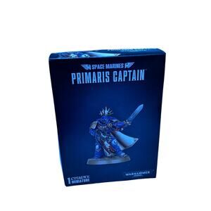 Games Workshop Warhammer 40K Space Marines Primaris Captain New Open Box
